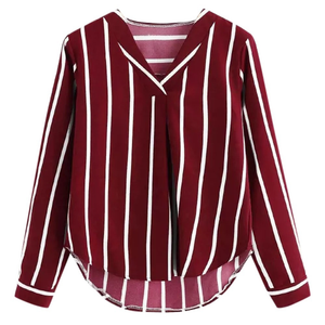 Womens Tops And Blouses Autumn Vintage Long Sleeve Shirt 2019