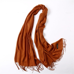 2019 women scarf fashion summer thin solid shawls and wraps lady pashmina bandana female hijab winter long foulard head scarves