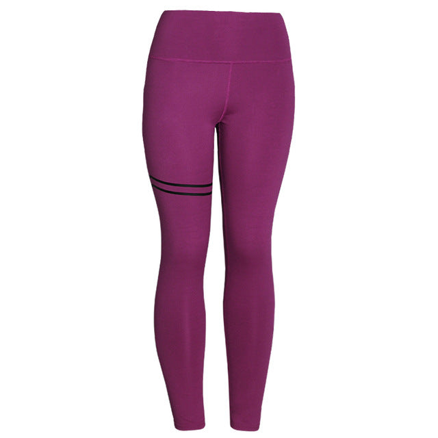 New Hotsale Women Gold Print Leggings No Transparent Exercise Fitness