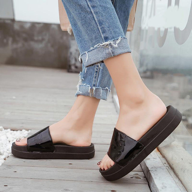 Rhinestone Women Slippers Flip Flops Summer Slides Women Shoes Crystal Diamond Bling Beach Slides Sandals Casual Shoes Slip On