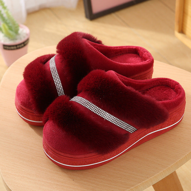 Rhinestone Women Slippers Flip Flops Summer Slides Women Shoes Crystal Diamond Bling Beach Slides Sandals Casual Shoes Slip On