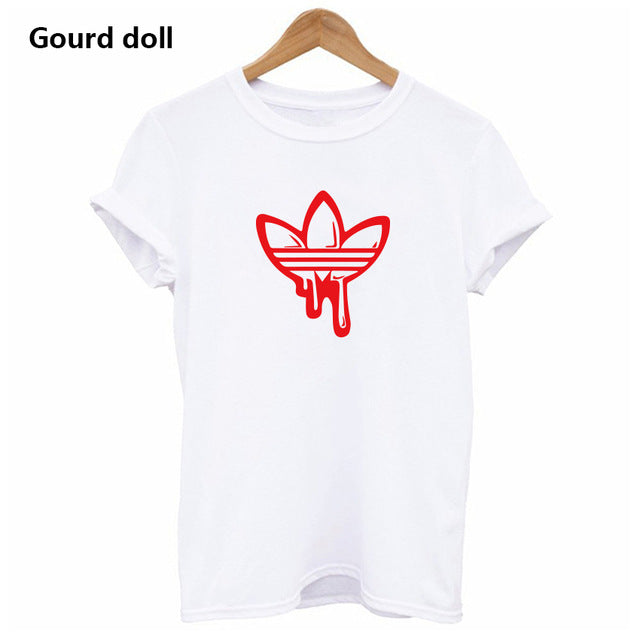 Love Printed Women T-shirts Casual Tee Shirt Femme Summer Short Sleeve