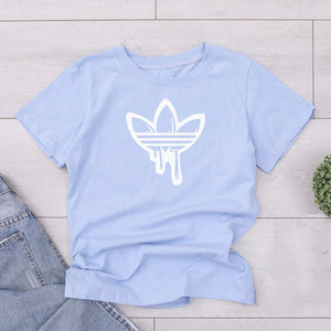 Love Printed Women T-shirts Casual Tee Shirt Femme Summer Short Sleeve